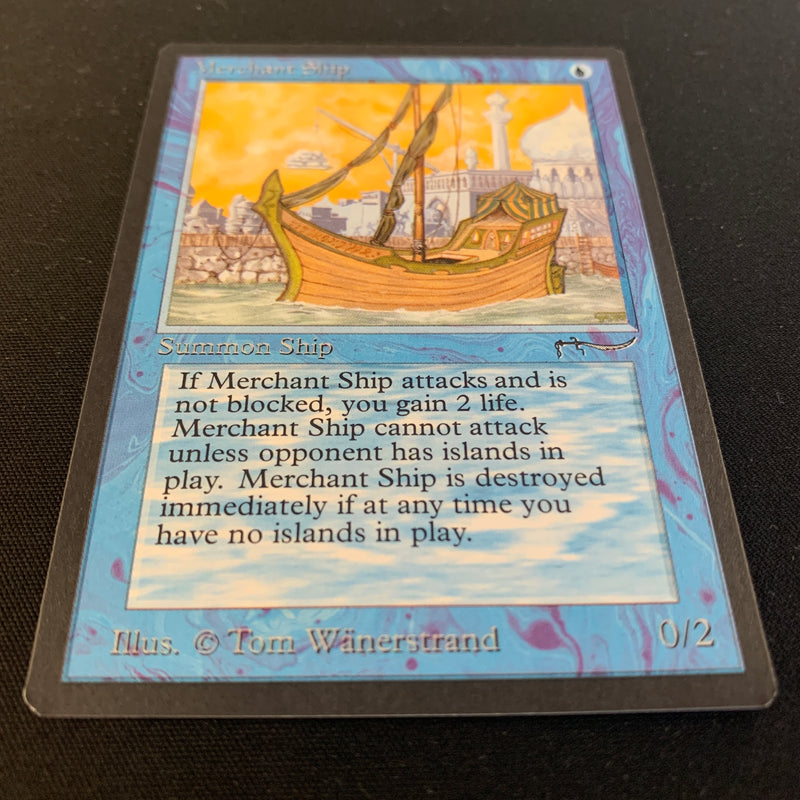 Magic the Gathering Merchant Ship - Arabian Nights 