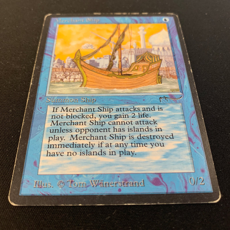 Magic the Gathering Merchant Ship - Arabian Nights 