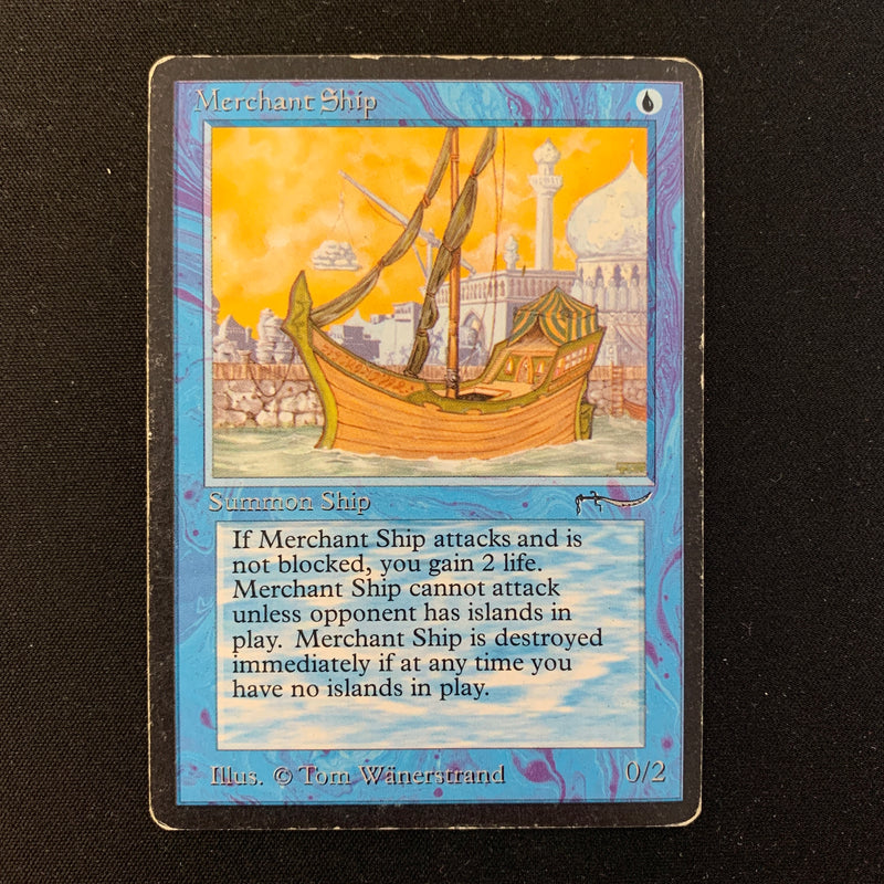 Magic the Gathering Merchant Ship - Arabian Nights 