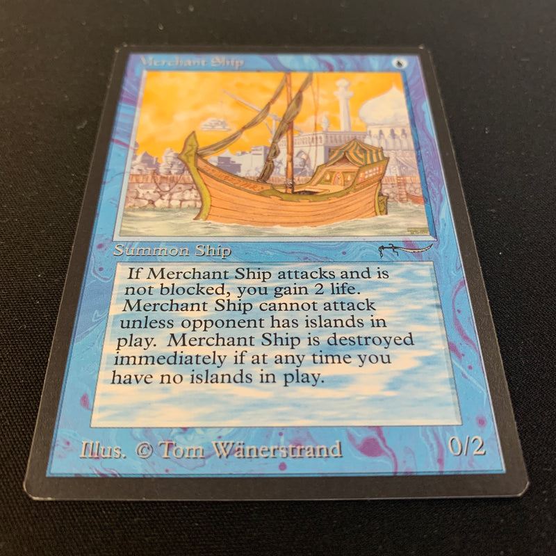 Magic the Gathering Merchant Ship - Arabian Nights 