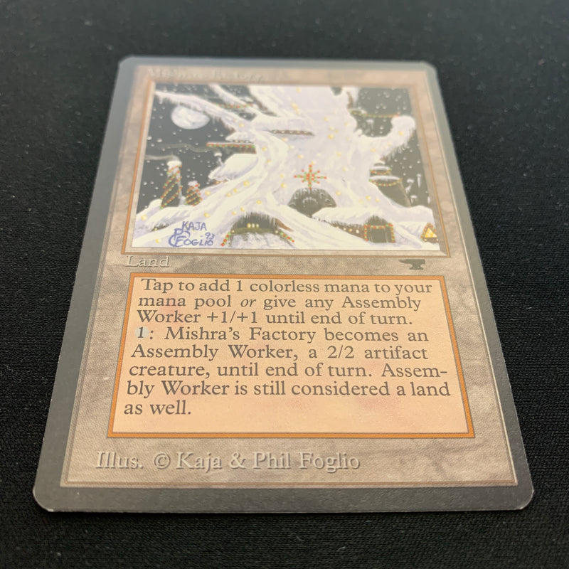 Magic the Gathering Mishra's Factory (Winter) - Antiquities 