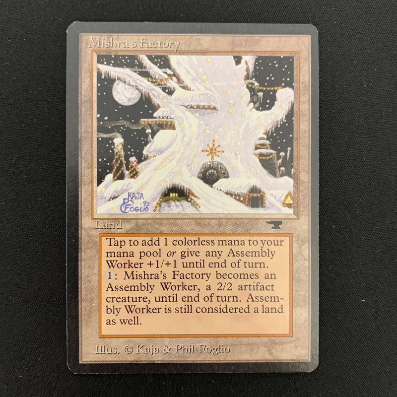 Magic the Gathering Mishra's Factory (Winter) - Antiquities 