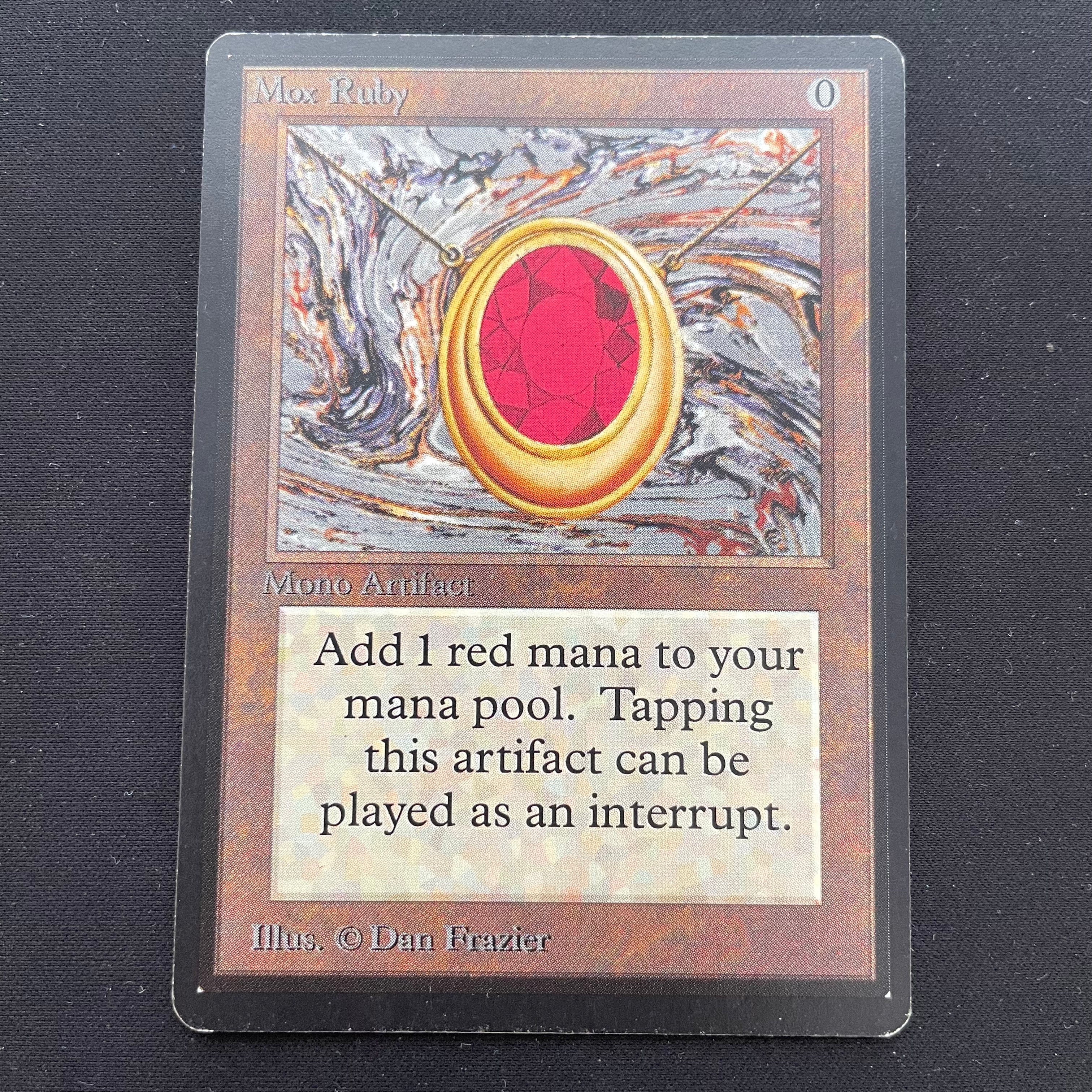 MTG Singles - Mox Ruby - Beta - 