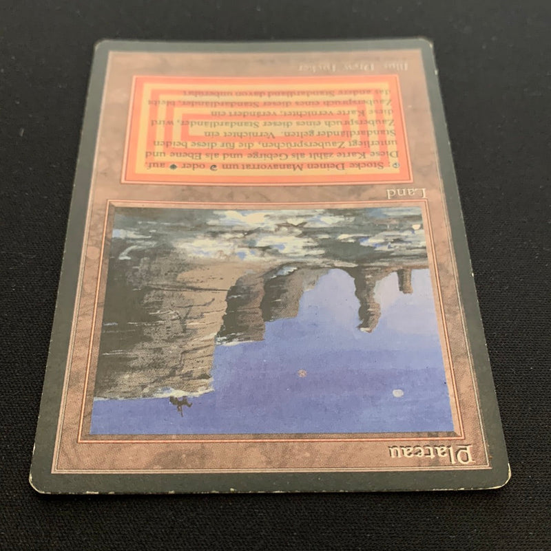 Magic the Gathering Plateau - Foreign Black Bordered - German 