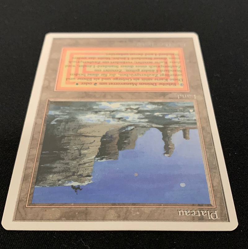 Magic the Gathering Plateau - Foreign White Bordered - German 