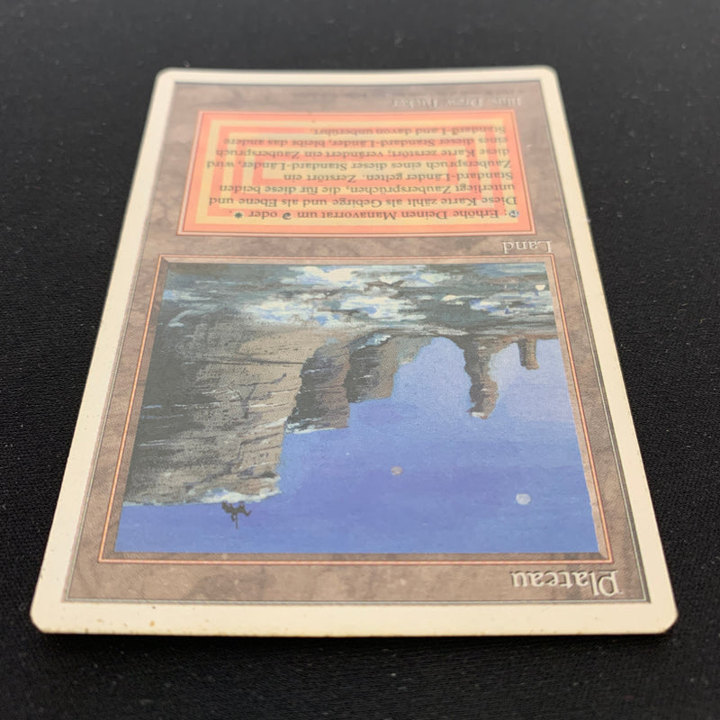 Magic the Gathering Plateau - Foreign White Bordered - German 