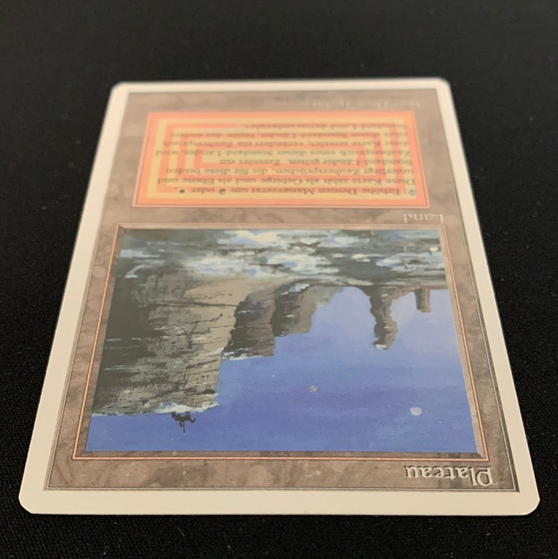 Magic the Gathering Plateau - Foreign White Bordered - German 