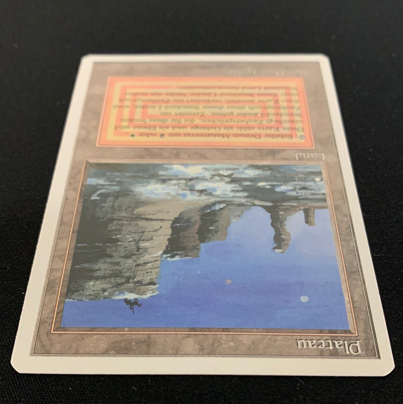 Magic the Gathering Plateau - Foreign White Bordered - German 