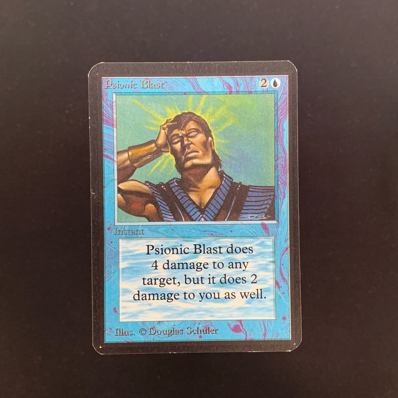 Magic the Gathering Psionic Blast - Alpha 