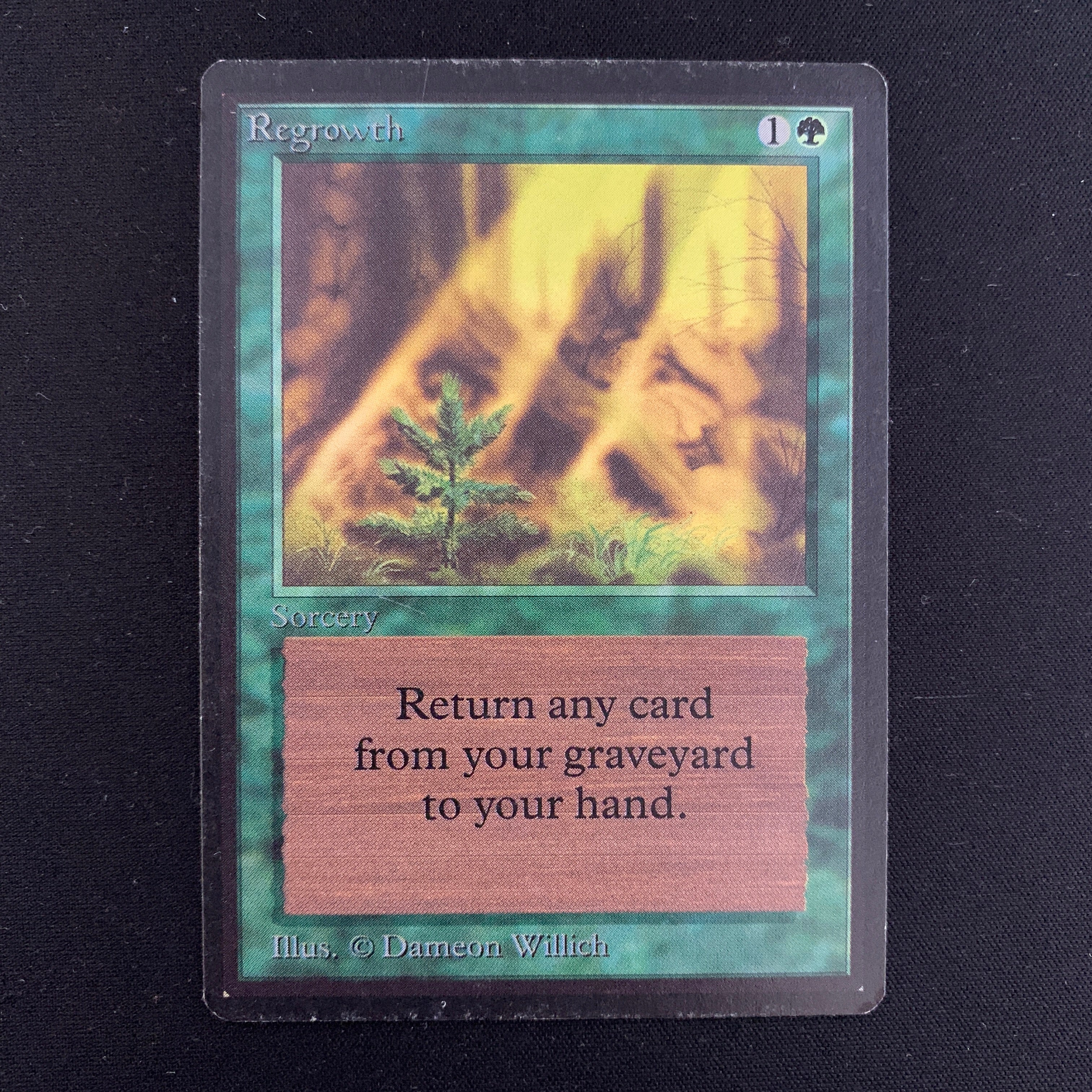 MTG Singles - Regrowth - Beta - 
