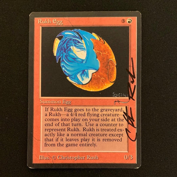 Magic the Gathering Rukh Egg (Dark) - Arabian Nights 