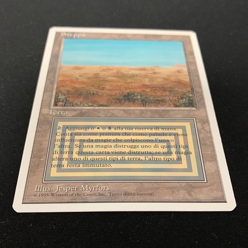 Magic the Gathering Scrubland - Foreign White Bordered - Italian 