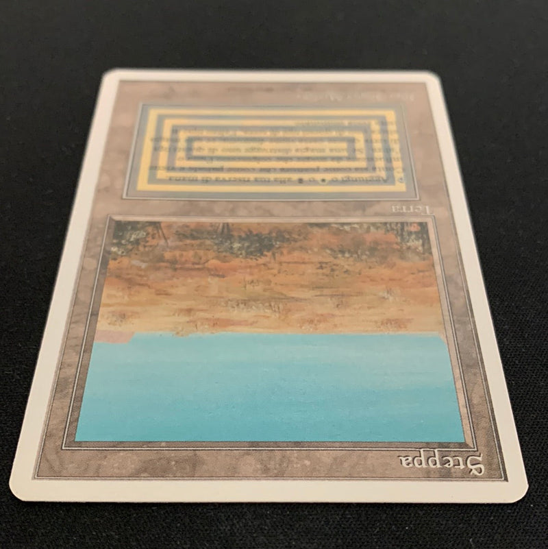 Magic the Gathering Scrubland - Foreign White Bordered - Italian 