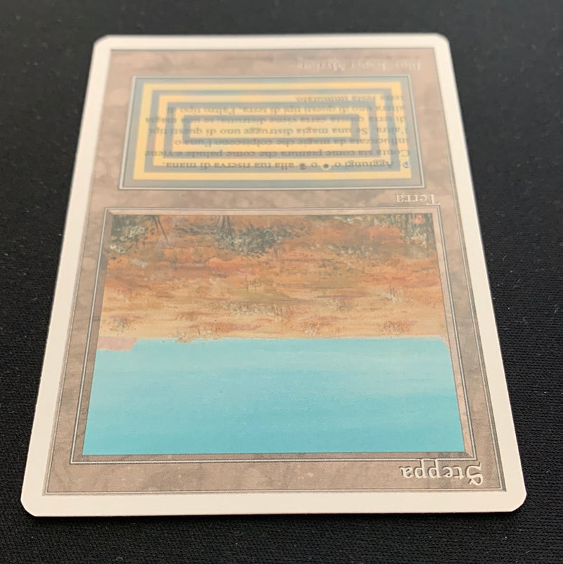 Magic the Gathering Scrubland - Foreign White Bordered - Italian 