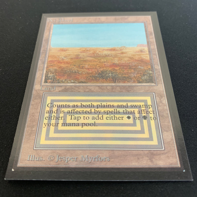 Magic the Gathering Scrubland - International Edition 