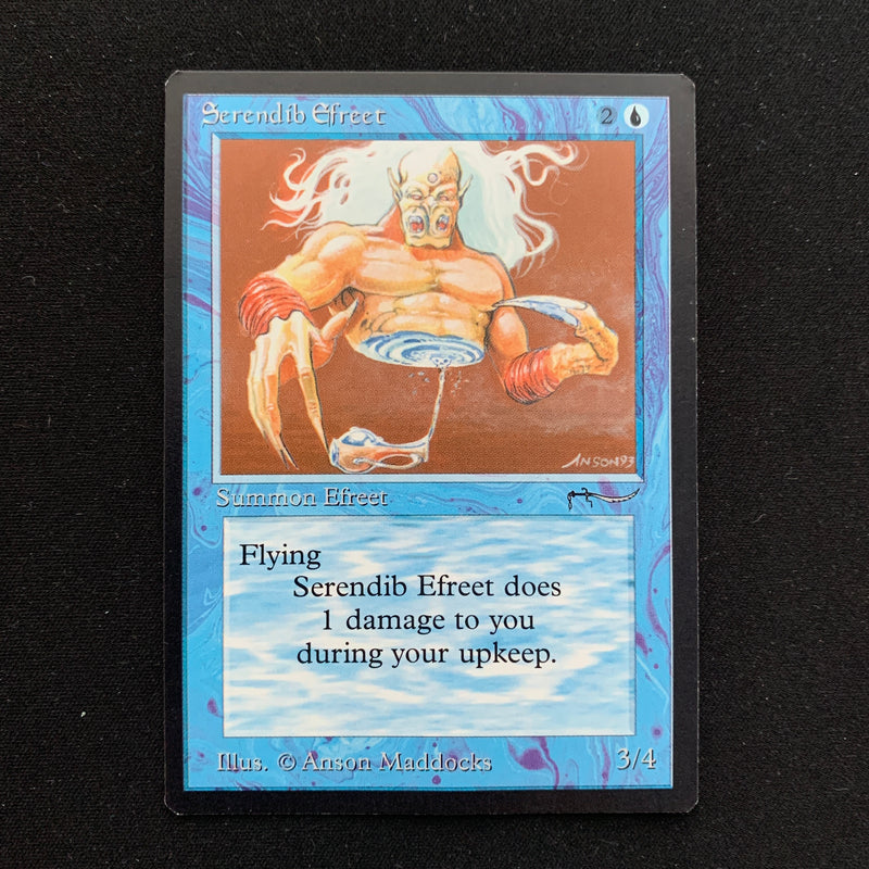 Magic the Gathering Serendib Efreet - Arabian Nights 