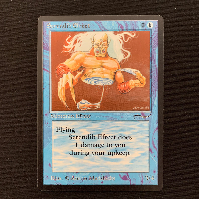 Magic the Gathering Serendib Efreet - Arabian Nights 