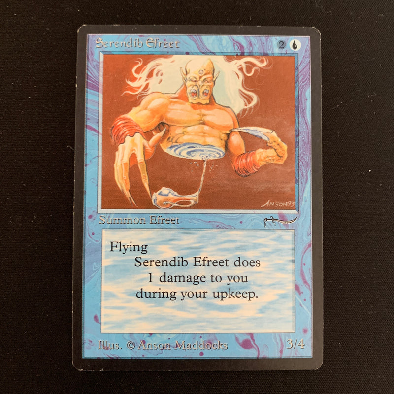 Magic the Gathering Serendib Efreet - Arabian Nights 