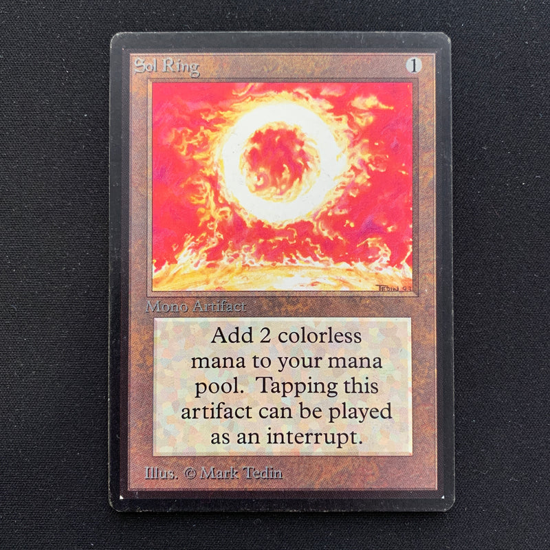 Magic the Gathering Sol Ring - Beta 