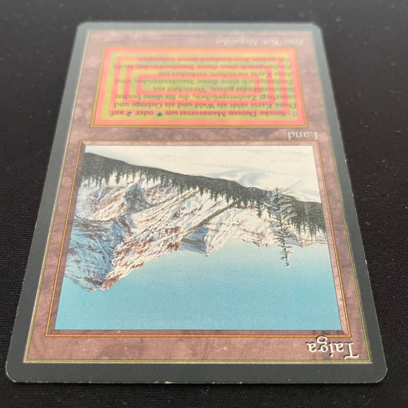 Magic the Gathering Taiga - Foreign Black Bordered - German 