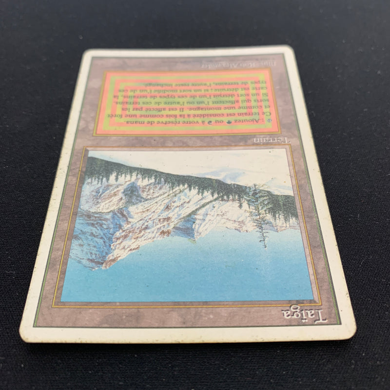 Magic the Gathering Taiga - Foreign White Bordered - French 