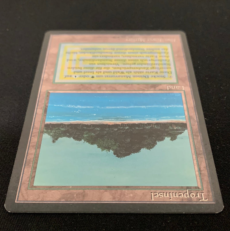 Magic the Gathering Tropical Island - Foreign Black Bordered - German 