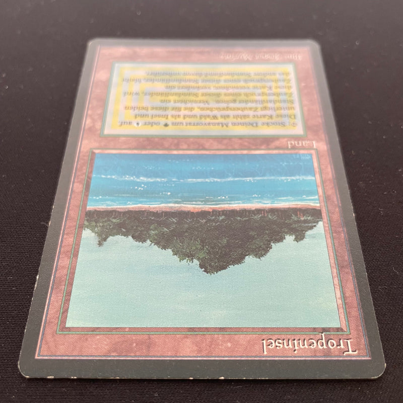 Magic the Gathering Tropical Island - Foreign Black Bordered - German 