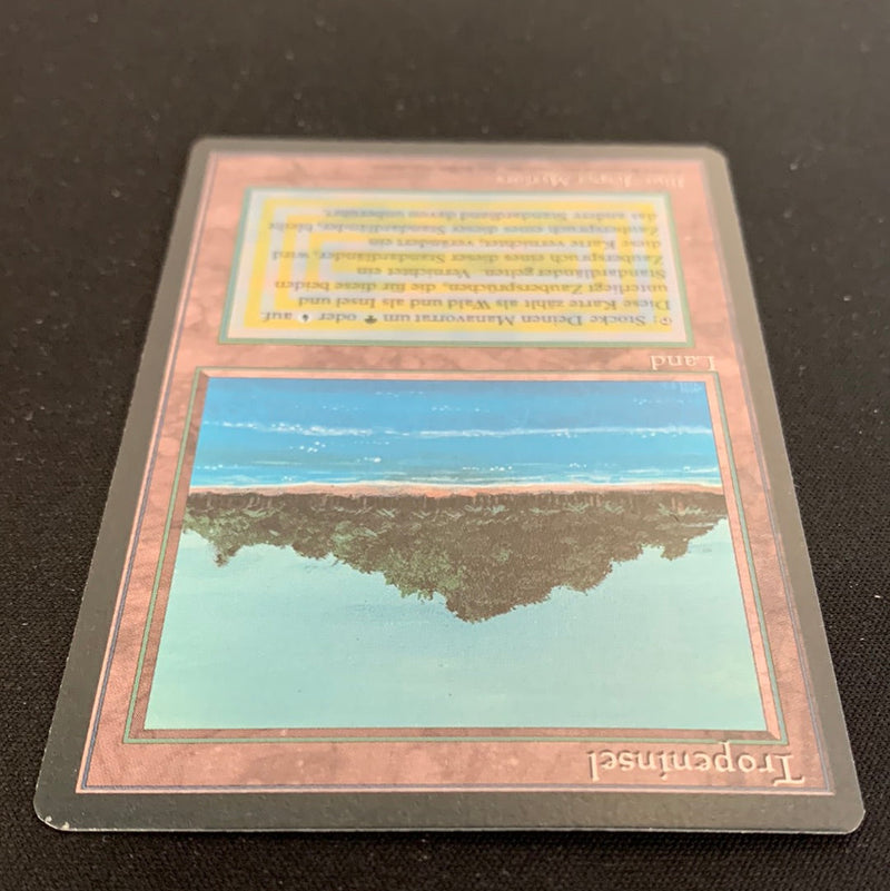 Magic the Gathering Tropical Island - Foreign Black Bordered - German 