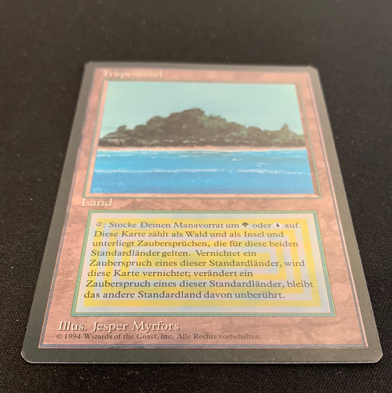 Magic the Gathering Tropical Island - Foreign Black Bordered - German 