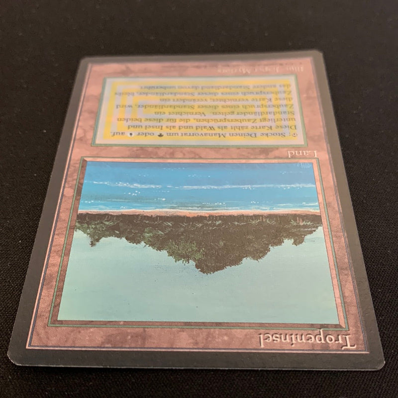 Magic the Gathering Tropical Island - Foreign Black Bordered - German 