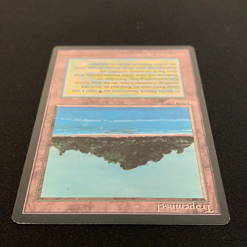 Magic the Gathering Tropical Island - Foreign Black Bordered - German 