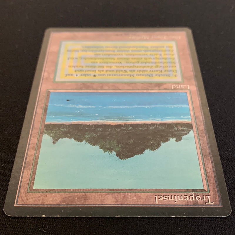 Magic the Gathering Tropical Island - Foreign Black Bordered - German 