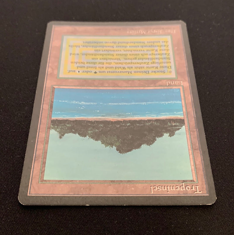 Magic the Gathering Tropical Island - Foreign Black Bordered - German 