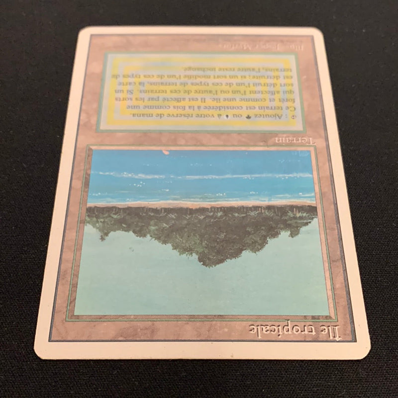 Magic the Gathering Tropical Island - Foreign White Bordered - French 