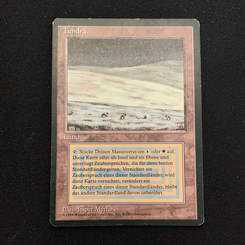 Magic the Gathering Tundra - Foreign Black Bordered - German 