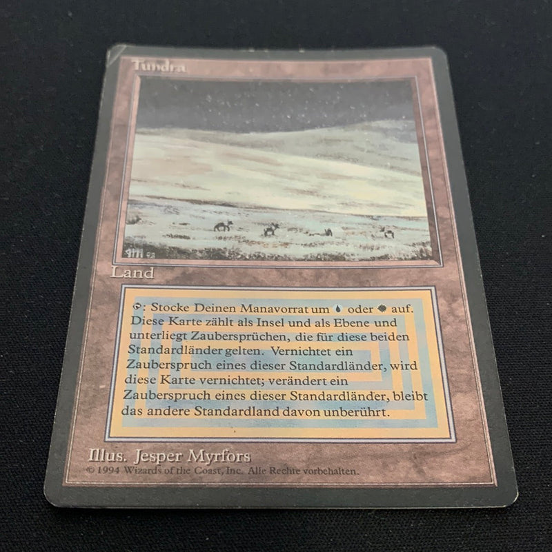 Magic the Gathering Tundra - Foreign Black Bordered - German 