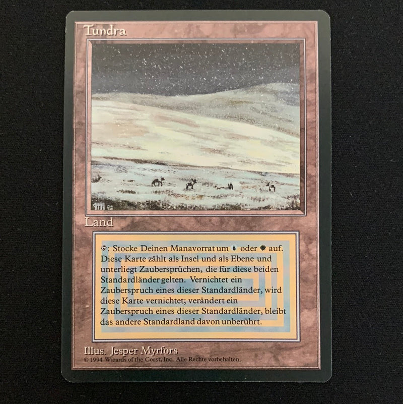 Magic the Gathering Tundra - Foreign Black Bordered - German 