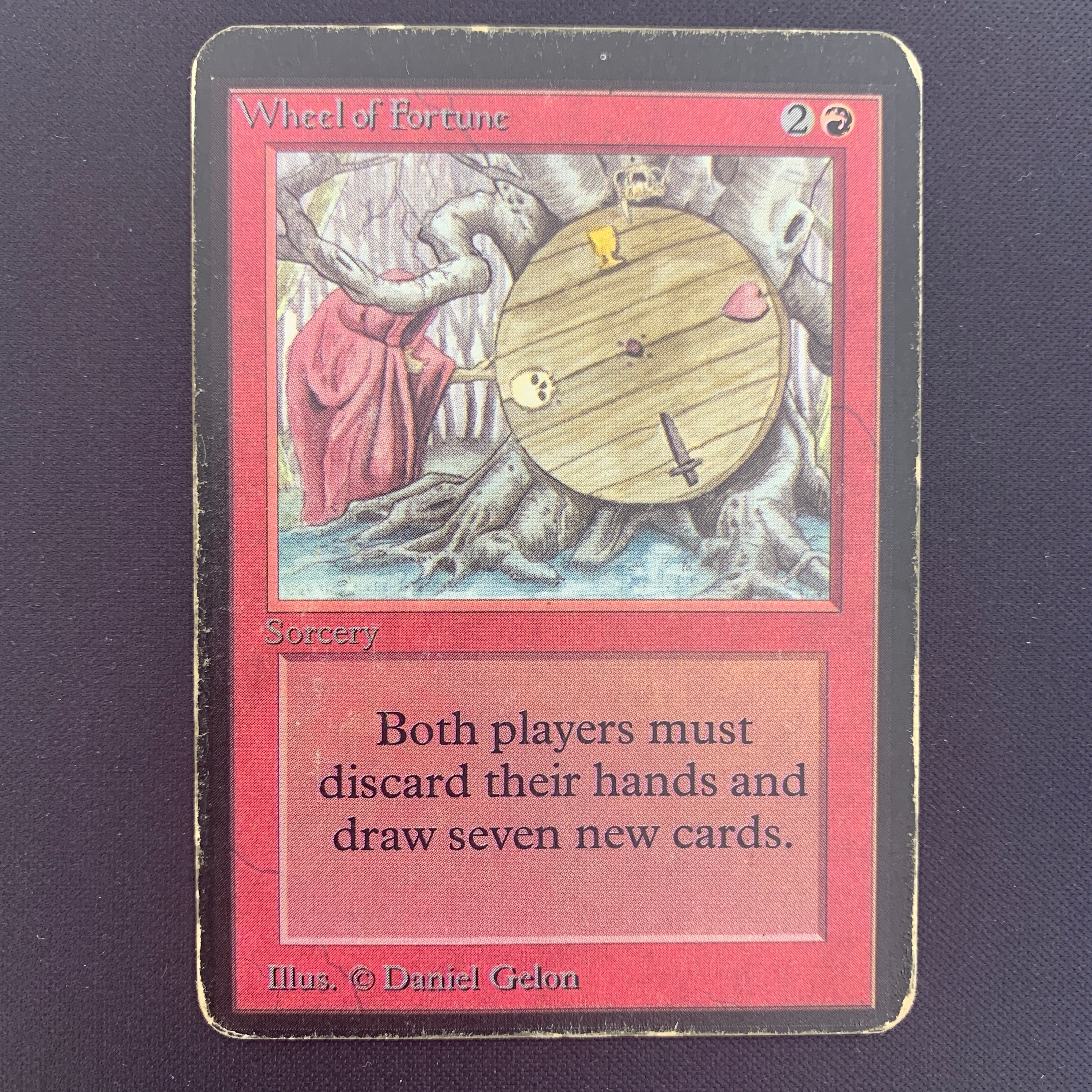 MTG Singles - Wheel of Fortune - Alpha - 