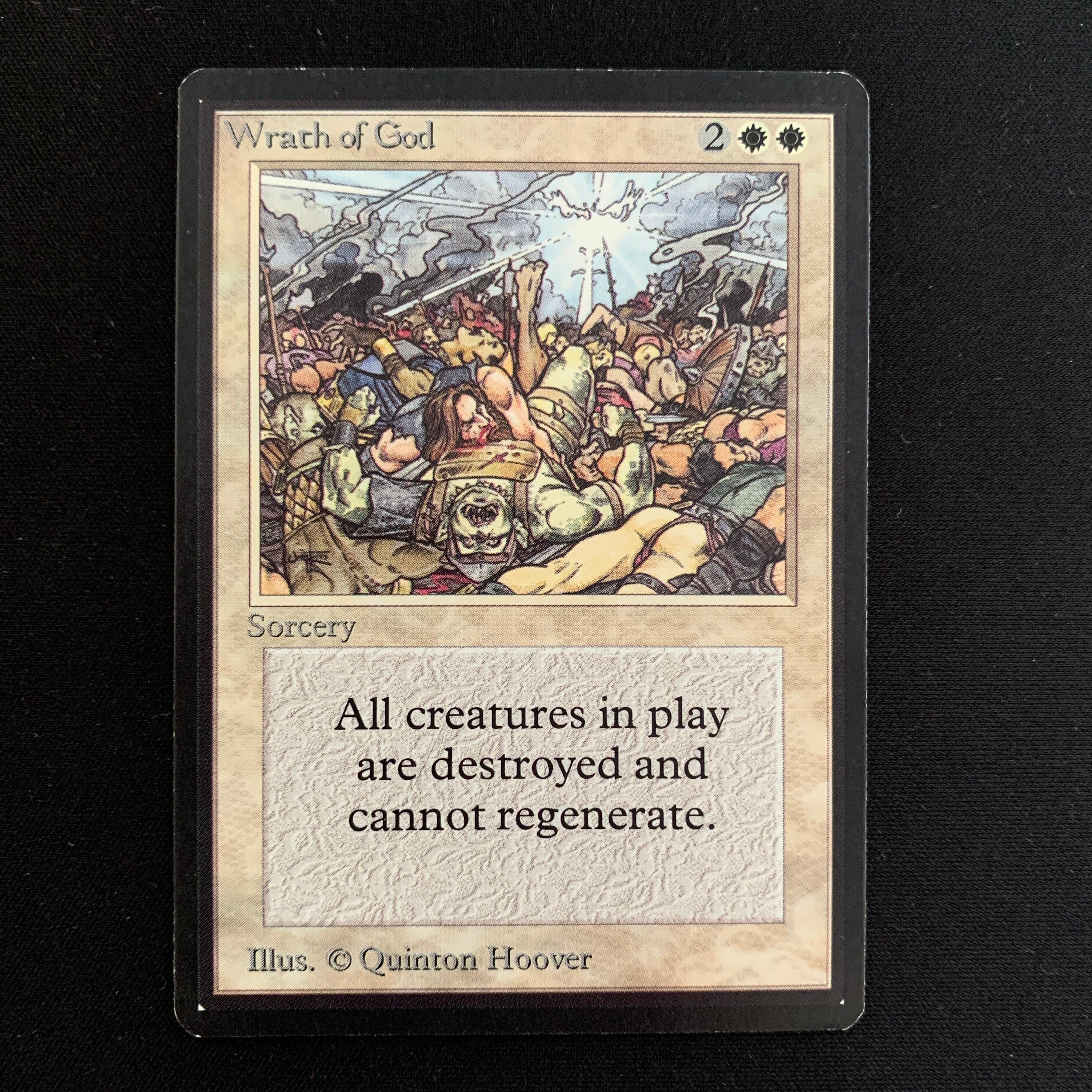 MTG Singles - Wrath of God - Beta - 